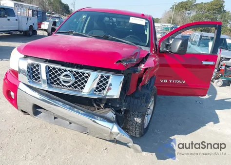 2010 Nissan Titan Se z USA, uszkodzony, nr VIN 1N6BA0ED9AN310246